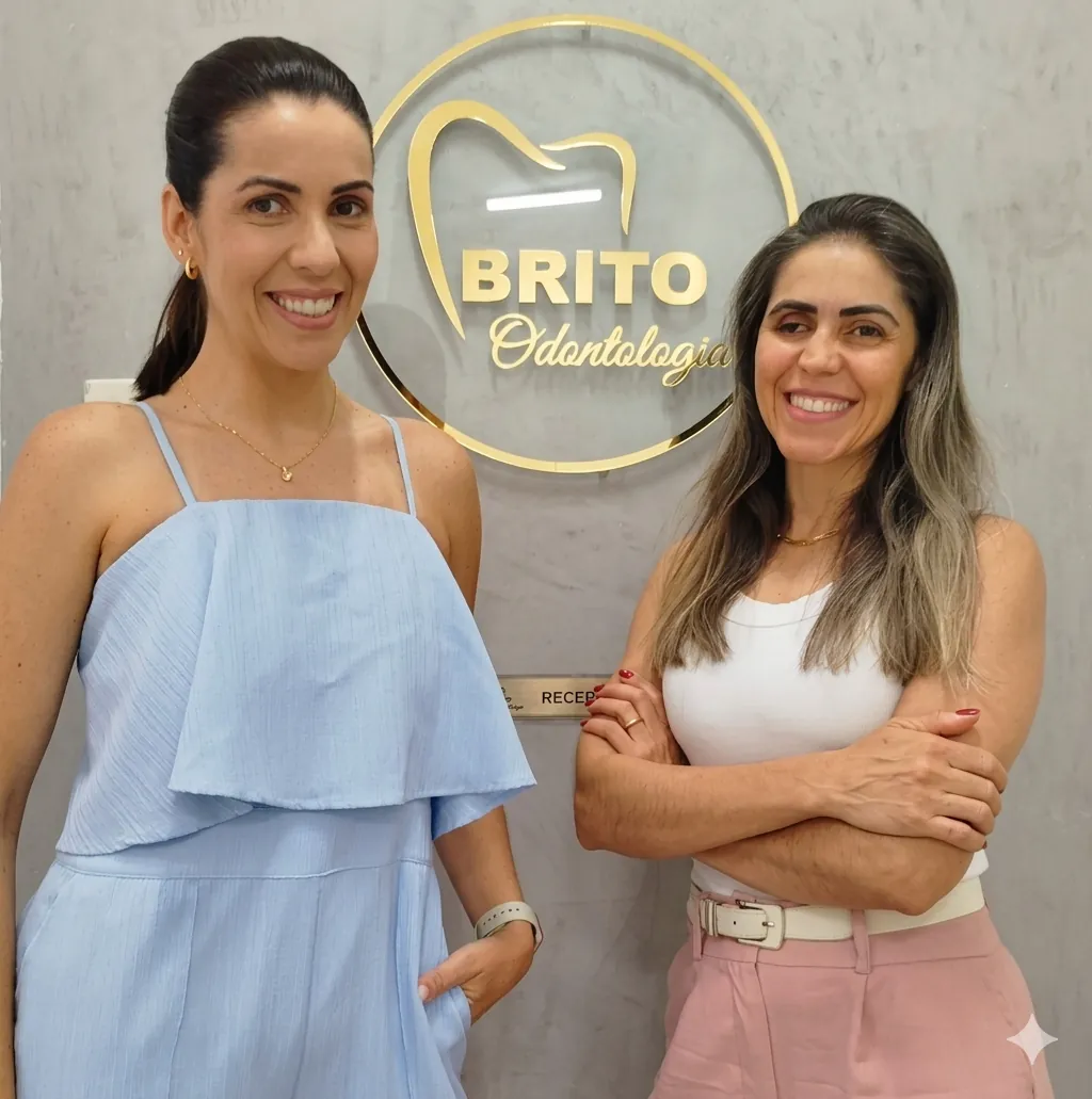 Equipe da Brito Odontologia em atendimento humanizado